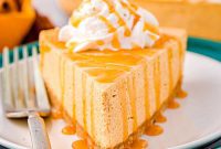 Velvety Pumpkin No-Bake Cheesecake