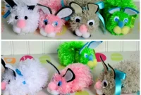 Fluffy Easter Bunny Craft