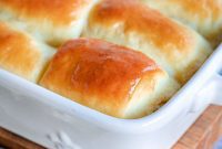 Pillowy Soft Parker House Rolls