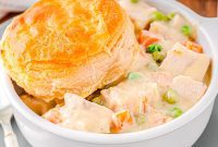 Golden Biscuit-Topped Turkey Pot Pie