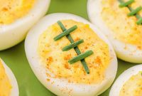 Touchdown Deviled Eggs