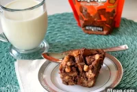 Decadent Reese’s Peanut Butter Chocolate Bread Pudding