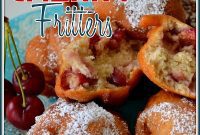 Golden Cherry Fritters