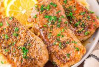 Sticky Honey Garlic Chops