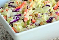 KFC Coleslaw Homemade Perfection