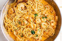 Creamy Bang Bang Shrimp Pasta
