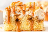 Luscious Banoffee Poke Cake