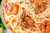 Fiery Cajun Shrimp Pasta
