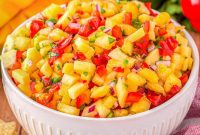 Tropical Pineapple Mango Salsa