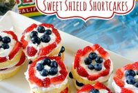 Stars and Stripes Shield Cakes