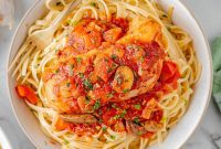 Effortless Italian Chicken Cacciatore