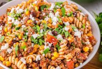 Fiesta Taco Pasta Bake