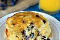 Heavenly Blueberry Buttermilk Stacks