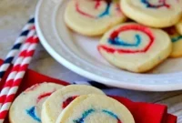 Patriotic Glitter Cookies