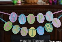 Festive Easter Egg Bunting Project