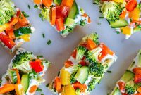 Party-Perfect Veggie Pizza Bites