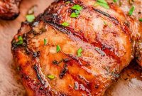 Sticky Balsamic Glazed Chicken