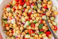 Savory Garbanzo Salad