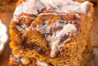 Sweet Pumpkin Cinnamon Swirl Focaccia