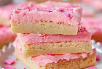 Love-Struck Sugar Cookie Squares