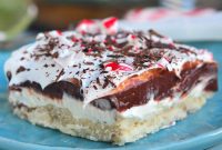 Decadent Four-Layer Chocolate Peppermint Delight