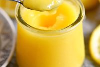 Simple Zesty Lemon Curd