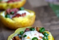 Ultimate Philly Cheesesteak Potato Skins