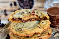 Reeses Peanut Butter Explosion Chocolate Chip Cookies