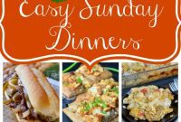 24 Effortless Sunday Suppers