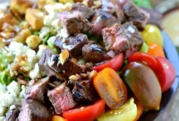 Honey-Balsamic Glazed Steak Salad
