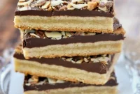 Buttery Toffee Blondies