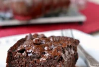 Luscious Chocolate Banana Applesauce Cake