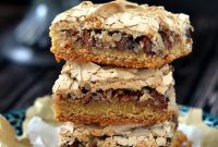 Golden Coconut Meringue Bars