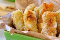 Freezer Perfect Baked Mozzarella Sticks
