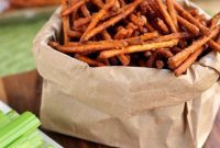 Buffalo Glazed Pretzel Sticks