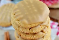Maple Kissed Cinnamon Peanut Butter Cookies