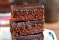 Velvet Mocha Truffle Brownies