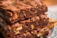 Decadent German Chocolate Caramel Brownies