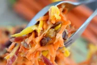 Speedy Rainbow Carrot Pecan Salad