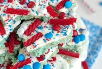 Star-Spangled Krispies Bark