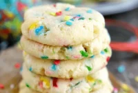 Cheerful Funfetti Cake Mix Cookies