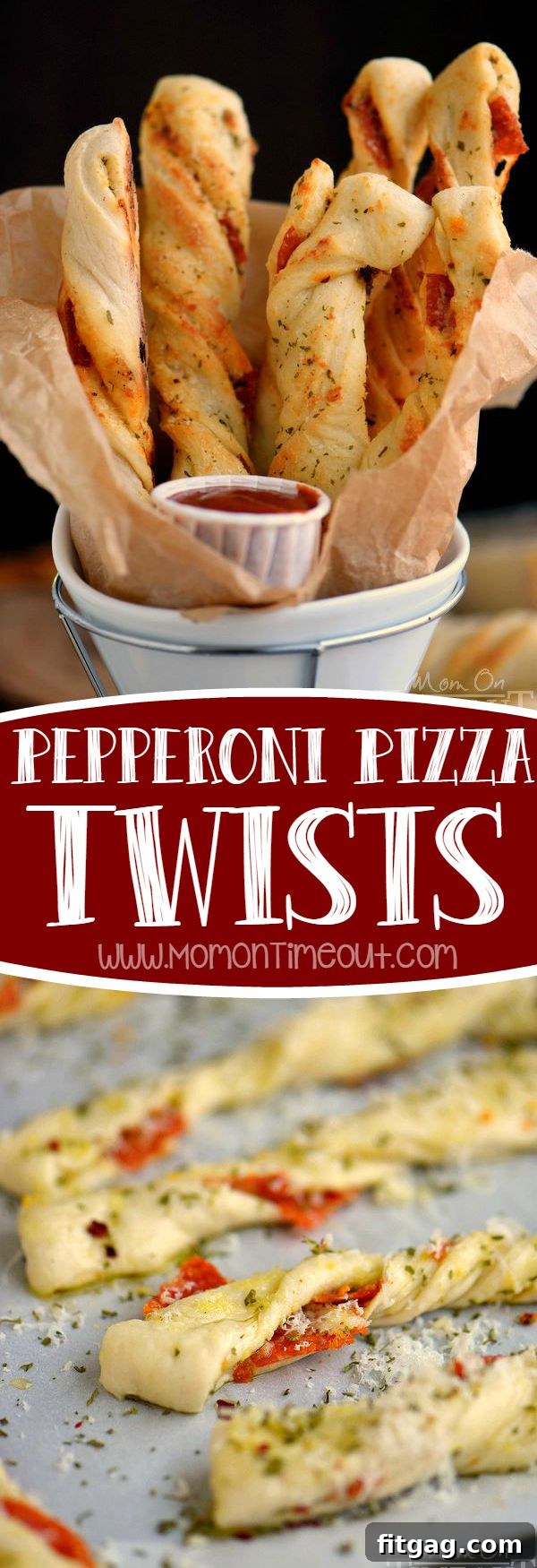 Savory Pepperoni Pizza Spirals 9 A large platter of Pepperoni Pizza Twists, showing the crispy texture and generous pepperoni filling