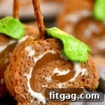 Caramel Pumpkin Spice Rice Krispies Treats Pinwheels