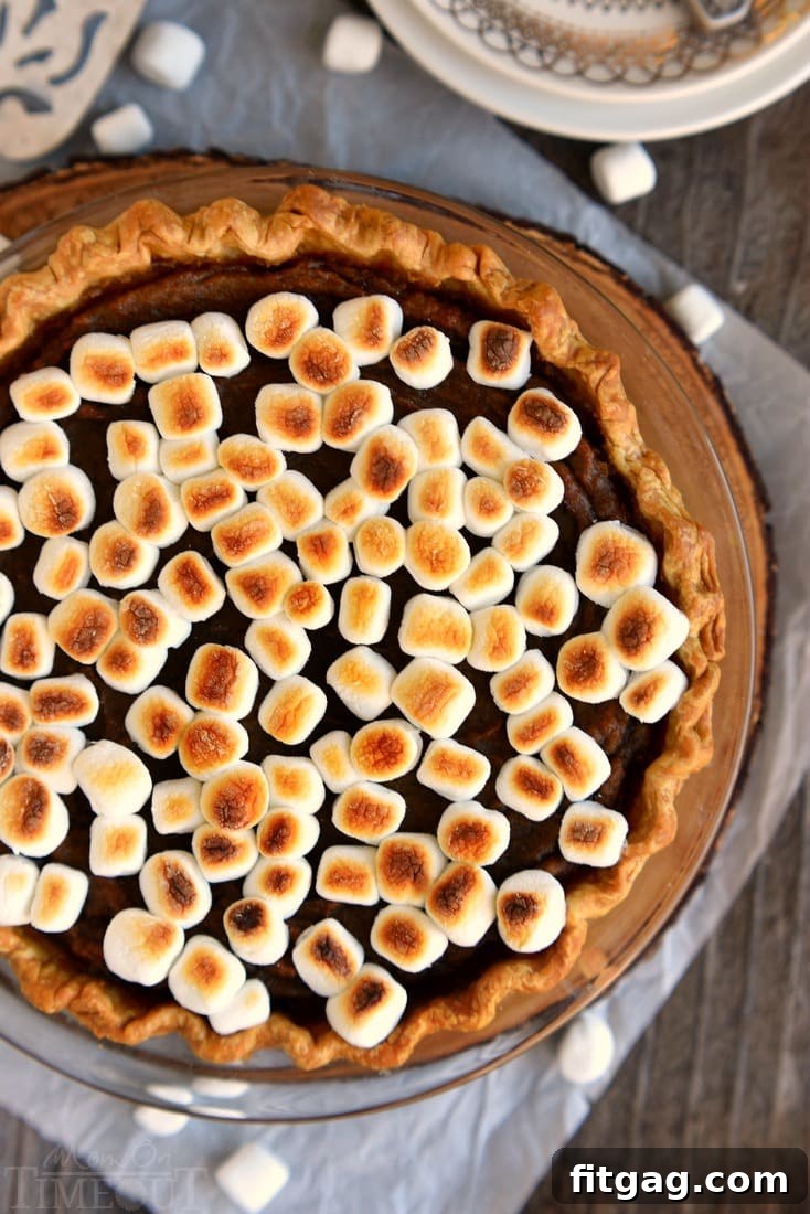 Autumn Spice Sweet Potato Cloud 6 A classic pie with a sticky sweet update...Spiced Sweet Potato Pie with Marshmallow Topping! This easy and DELICIOUS pie needs to make it onto YOUR holiday menu!