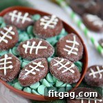 Easy Chocolate Football Patties