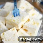 Tropical Pineapple Fudge Bliss 6 A small image thumbnail of the Perfect Pineapple Fudge, tempting viewers to explore the full recipe for this tropical delight. // Mom On Timeout