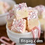 Practically Perfect Peppermint Fudge