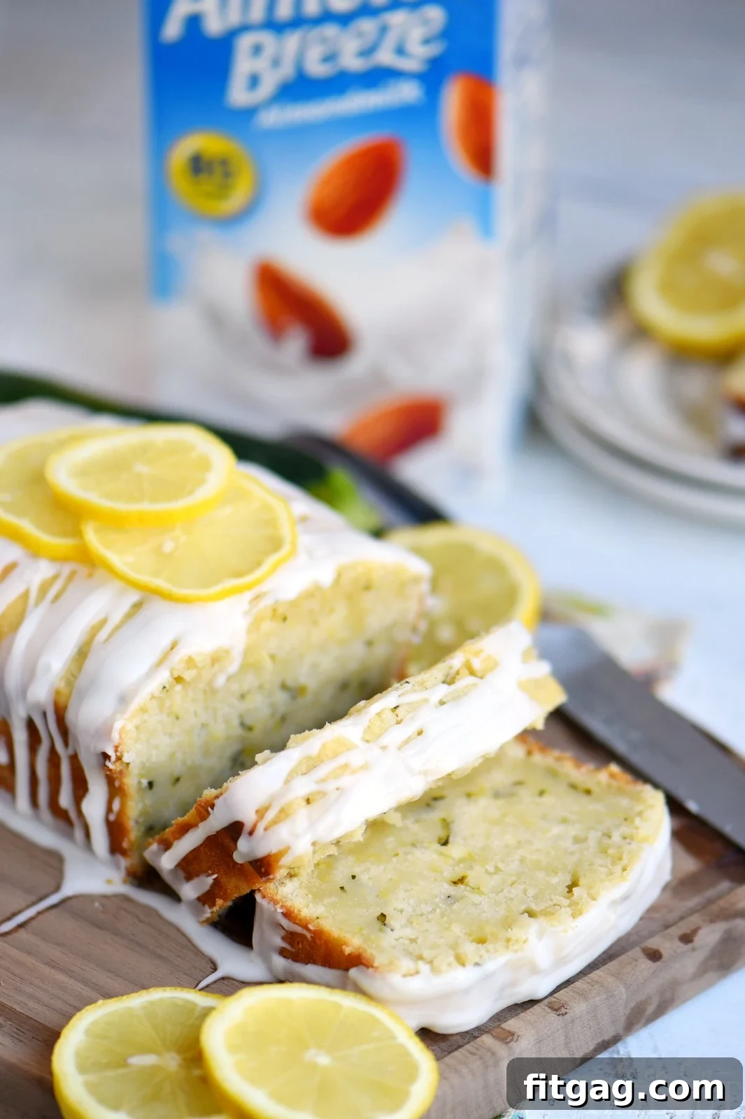 Tangy Lemon Zucchini Delight 4 This Lemon Zucchini Cake is definitive proof that lemon and zucchini belong together! Beautifully moist and undeniably delicious, this easy cake is topped with a lemon glaze that will keep you coming back for one more slice. An excellent way to use up that zucchini from your garden! // Mom On Timeout