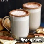 Velvet Snickerdoodle Swirl Latte 7 White Chocolate Snickerdoodle Latte