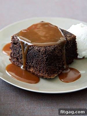 Sticky Toffee Pudding, a rich and moist British dessert.